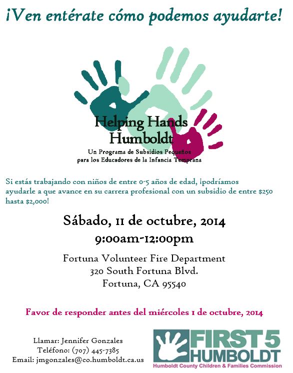 Helping Hands Humboldt My HCOE