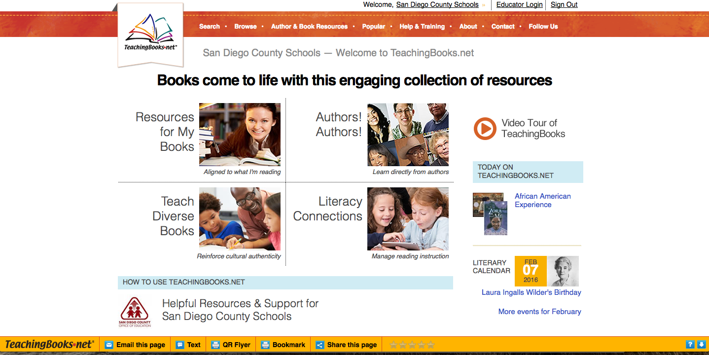TEACH DIVERSE BOOKS! Check out Teachingbooks.net for the BEST book lists and resources!