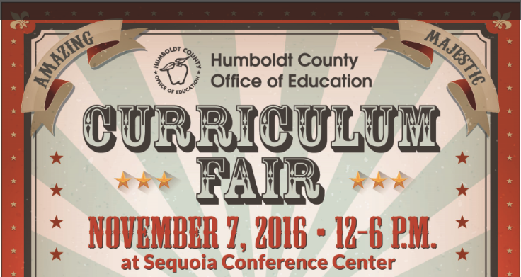 Curriculum fair featuring ELA, ELD, Arts, and local resources on November 7