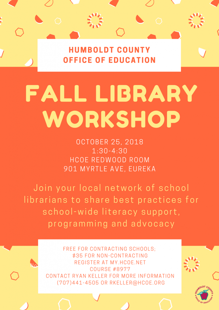 Fall Library Workshop Flyer