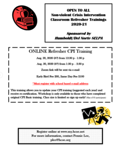 Online Refresher CPI Training