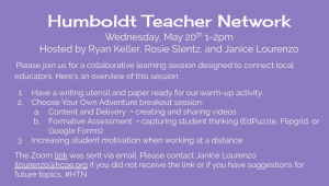 Humboldt Teacher Network 05/20
