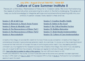 Culture of Care Series