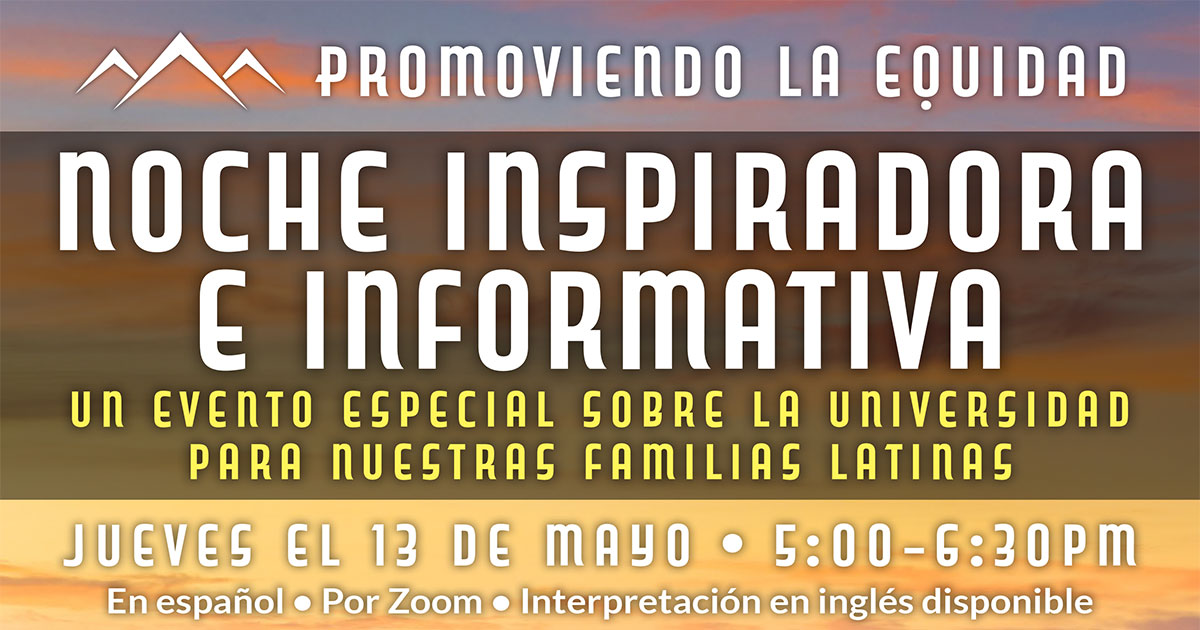 Noche inspiradora e informativa sobre la universidad