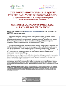 FOUNDATIONS OF RACIAL EQUITY FOR THE EARLY CHILDHOOD COMMUNITY
