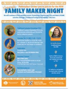 Pathmakers Virtual Family Maker Night