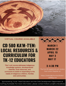 CD 580 KA'M-T'EM: Local Resources & Curriculum for TK-12 Educators