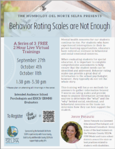 Selpa Presents Behavior Rating Scales are Not Enough