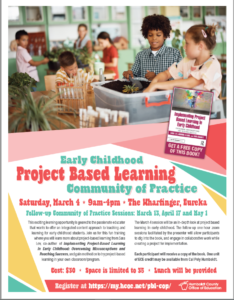 Early Childhood Project Based Learning Community of Practice