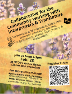 Collaborative for the Community Working wiht Interpreters & Translators 