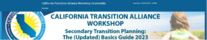 CA Transition Alliance Workshop Header