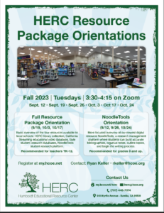 HERC Resource Package Orientation