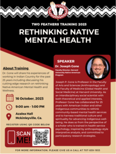 Two Feathers Rethinking Native Mental Health