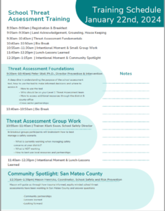 School Threat Assessment Training Jan