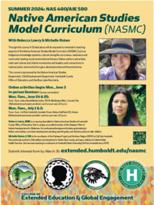 Native American Studies Model Curriculum (NASMC)