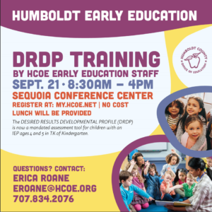 Humboldt Early Education DRDP Training 