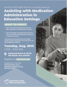 Assisting with Medication Administration in Educational Settings 